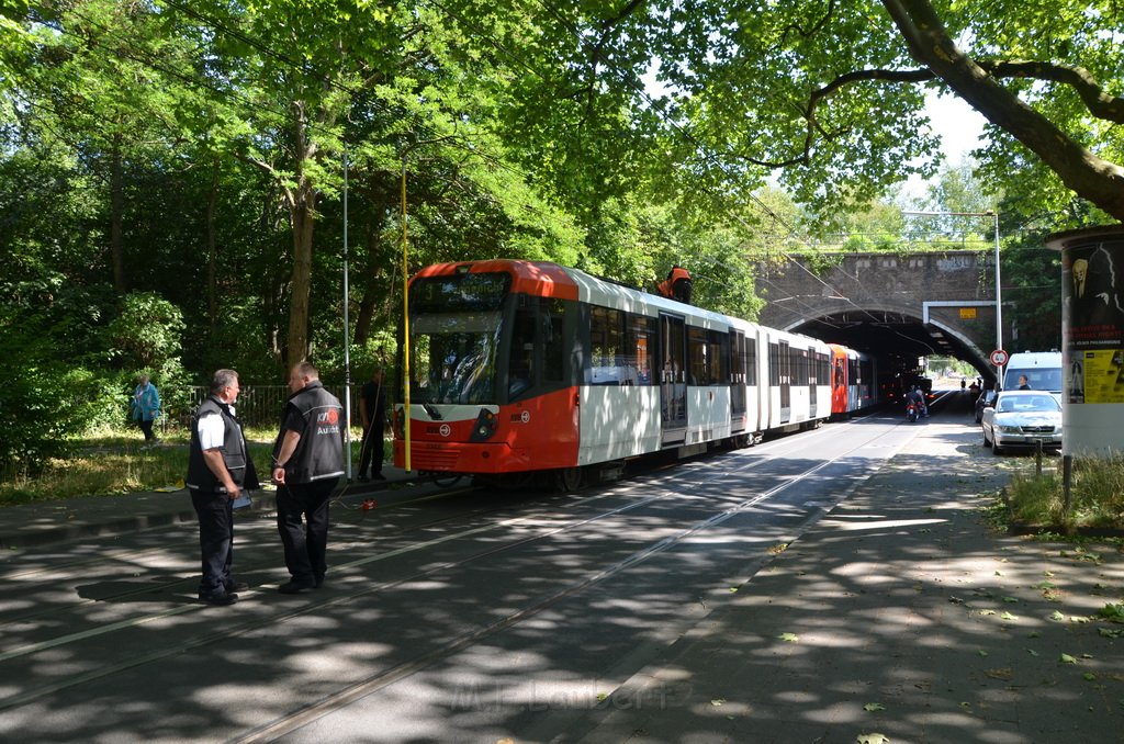 KVB Bahn defekt Koeln Buchheim Heidelbergerstr P66.JPG - Miklos Laubert